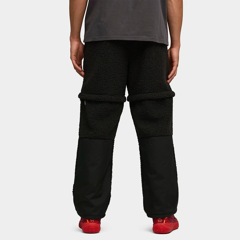 Men's Puma LaMelo Ball Supernova Zip-Off Sherpa Fleece Pants