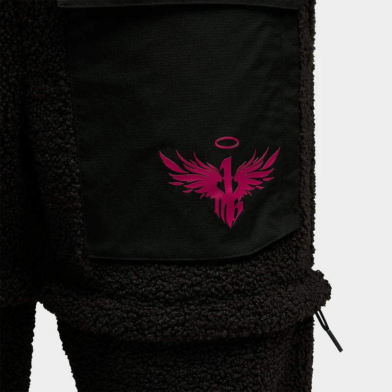 Men's Puma LaMelo Ball Supernova Zip-Off Sherpa Fleece Pants