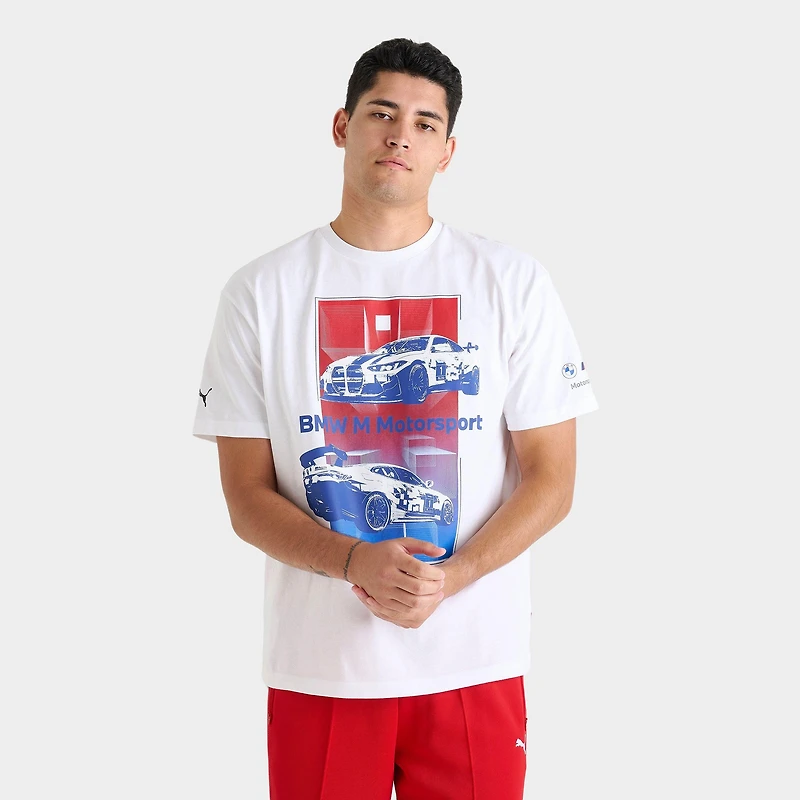 Men's Puma BMW M Motorsport M4 GT4 EVO Graphic T-Shirt