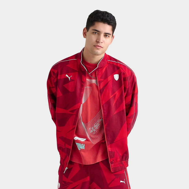 Men's Puma Scuderia Ferrari HP 20 Years of Red T7 Track Jacket