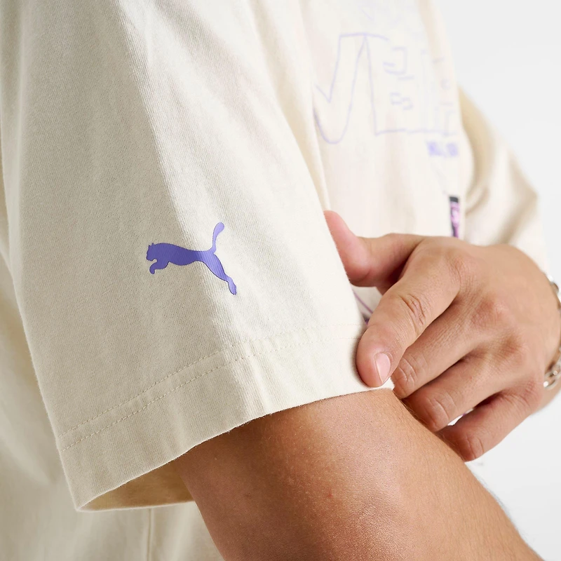 Men's Puma F1 Las Vegas Grand Prix 2025 Car Graphic T-Shirt