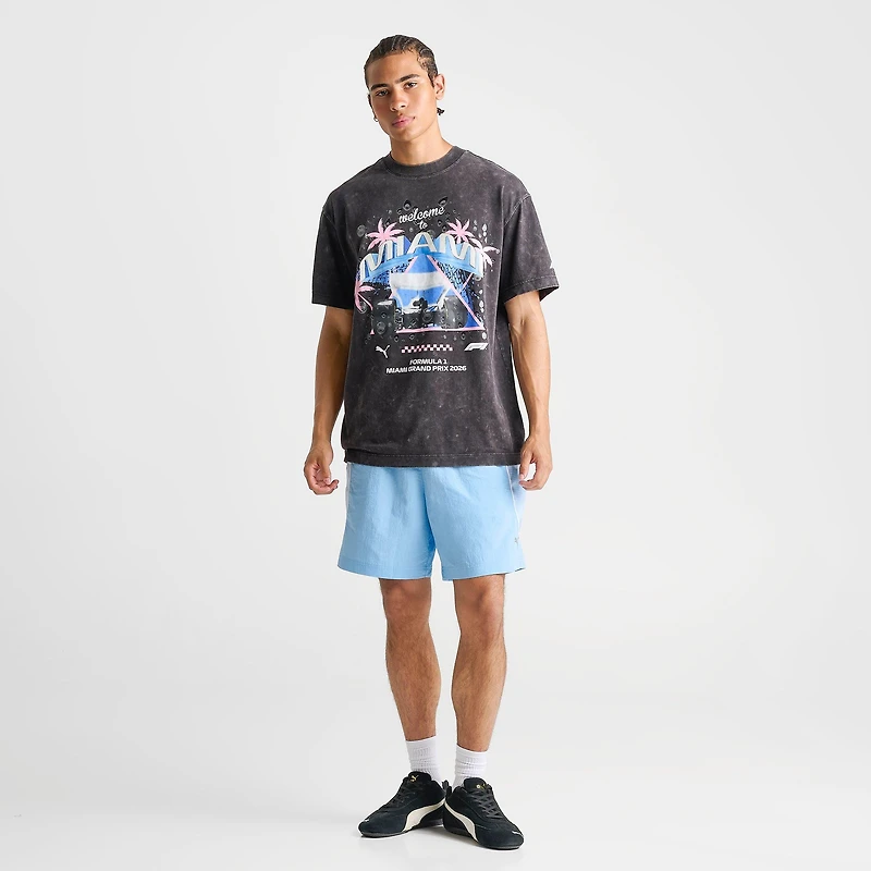 Men's Puma F1 Miami Washed Graphic T-Shirt