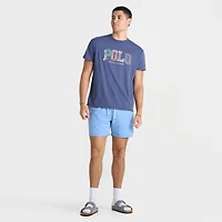 Men's Polo Ralph Lauren Plaid Logo Jersey T-Shirt