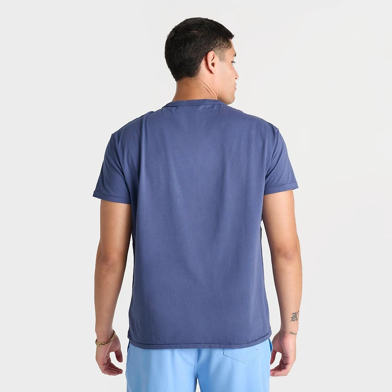 Men's Polo Ralph Lauren Plaid Logo Jersey T-Shirt