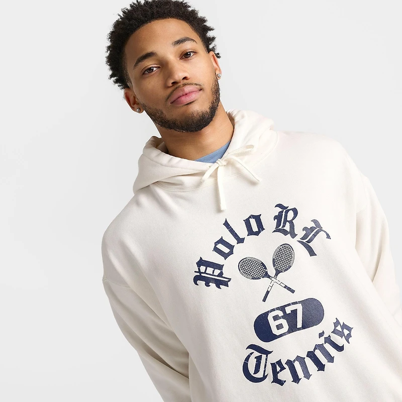 Men's Polo Ralph Lauren Tennis Fleece Pullover Hoodie