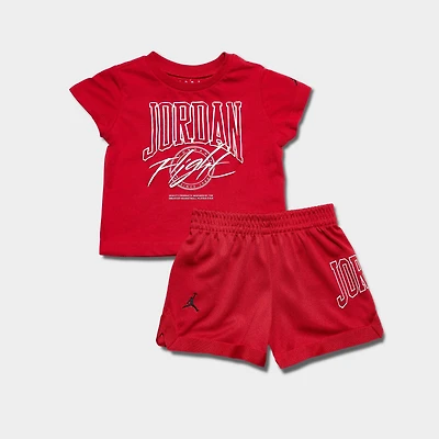 Infant Jordan Beyond The Arc T-Shirt and Mesh Shorts Set