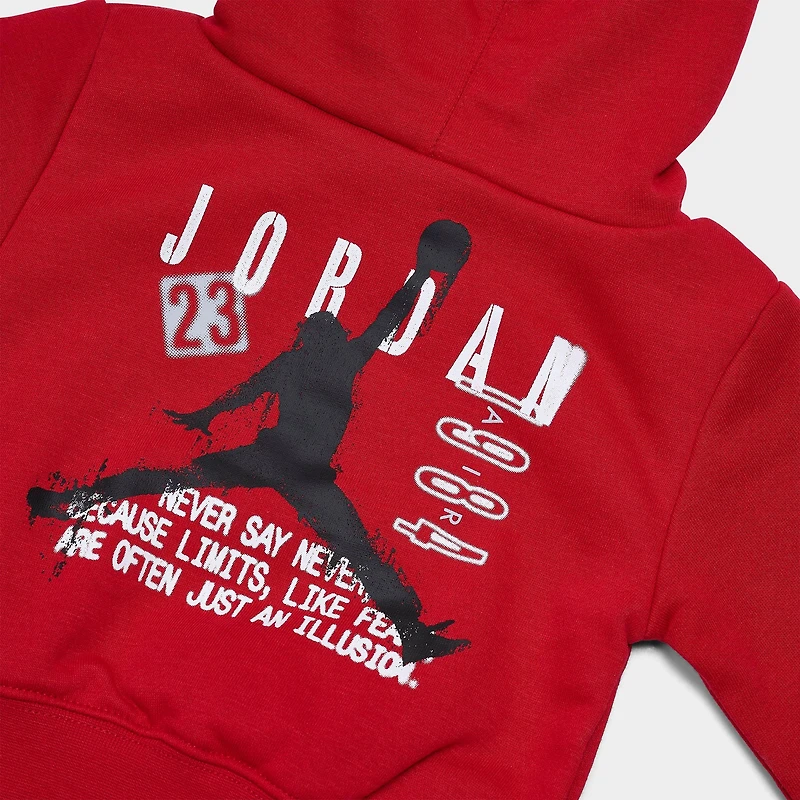 Infant Jordan Jumpman Stamp Pullover Hoodie and Jogger Pants Set