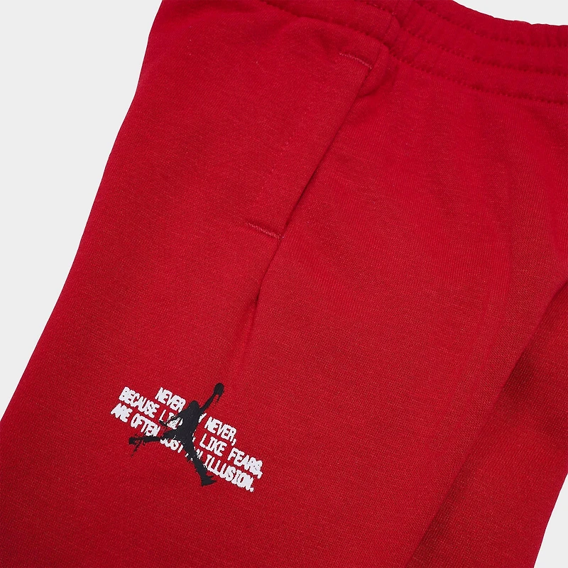 Infant Jordan Jumpman Stamp Pullover Hoodie and Jogger Pants Set