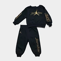 Little Kids' Jordan Mountainside Crewneck Sweatshirt and Jogger Pants Set