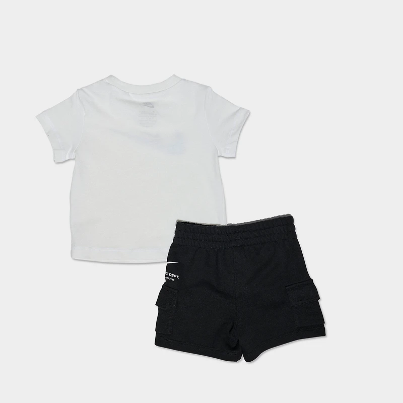 Infant Nike Athletic Department T-Shirt and Cargo Shorts Set