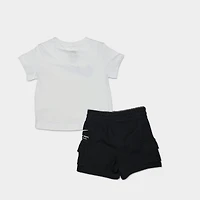 Infant Nike Athletic Department T-Shirt and Cargo Shorts Set