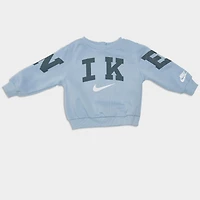 Infant Nike Crewneck Sweatshirt and Jogger Pants Set