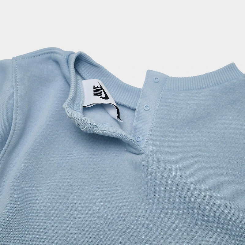 Infant Nike Crewneck Sweatshirt and Jogger Pants Set