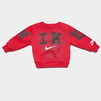 Infant Nike Crewneck Sweatshirt and Jogger Pants Set