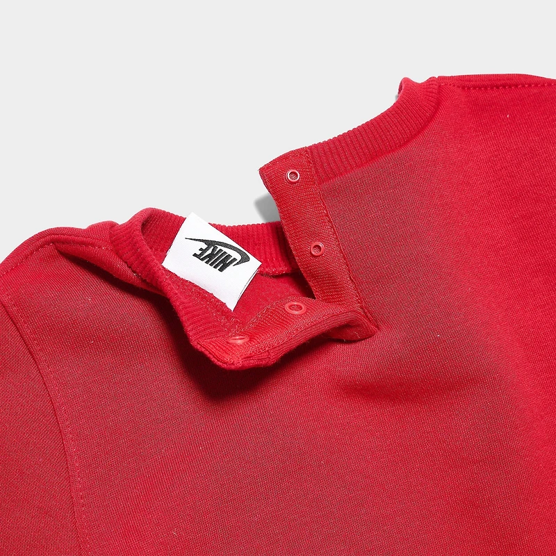 Infant Nike Crewneck Sweatshirt and Jogger Pants Set