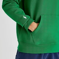 Men's Polo Ralph Lauren Arch Logo Quarter-Zip Collared Fleece Sweatshirt