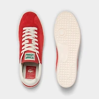 Men's Lacoste Baseshot Premium Suede Casual Shoes