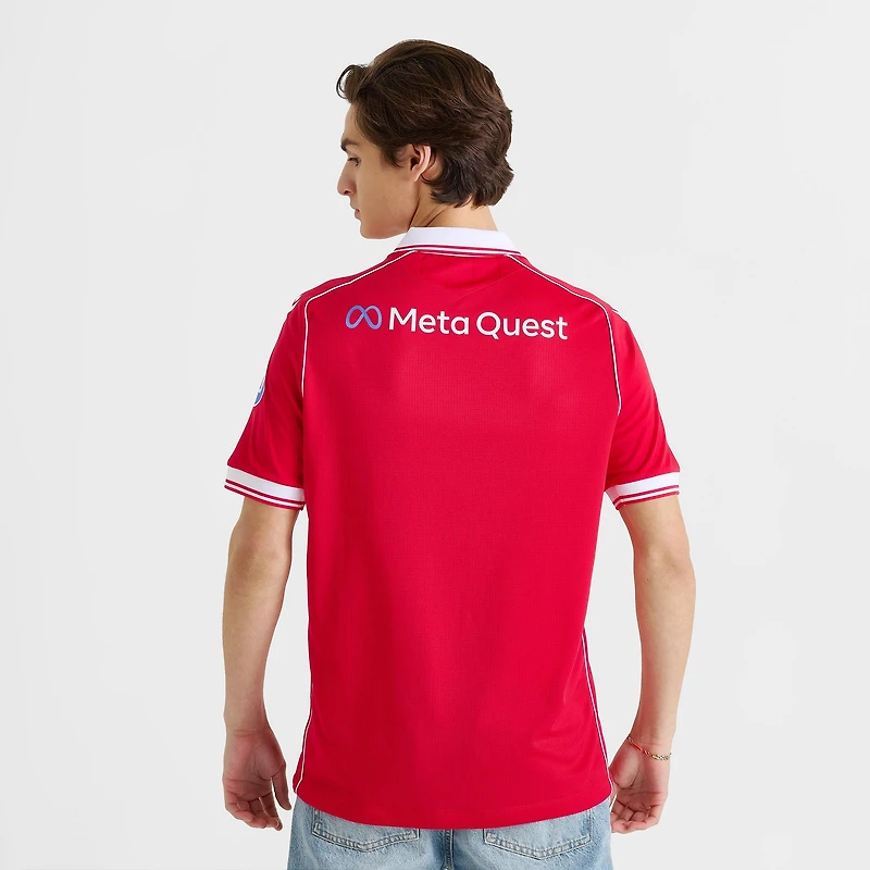 Men's Macron Wrexham AFC 25-26 Authentic Home Soccer Jersey