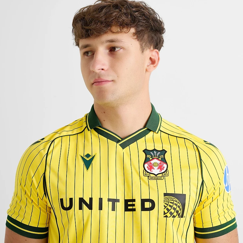 Men's Macron Wrexham AFC 25-26 Authentic Away Soccer Jersey