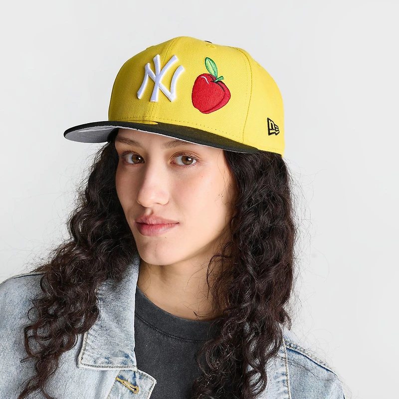 New Era New York Yankees MLB Big Apple Patch 59FIFTY Fitted Hat