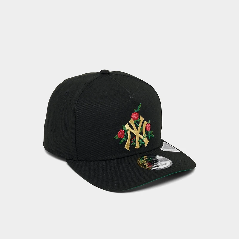 New Era New York Yankees MLB 9FIFTY Rose A-Frame Snapback Hat
