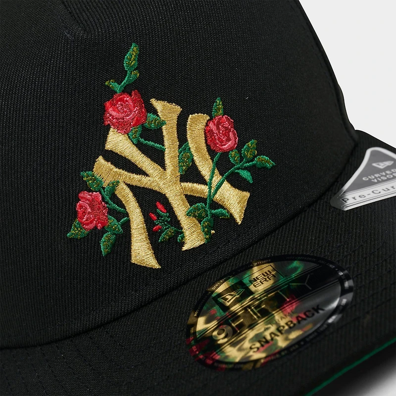 New Era New York Yankees MLB 9FIFTY Rose A-Frame Snapback Hat