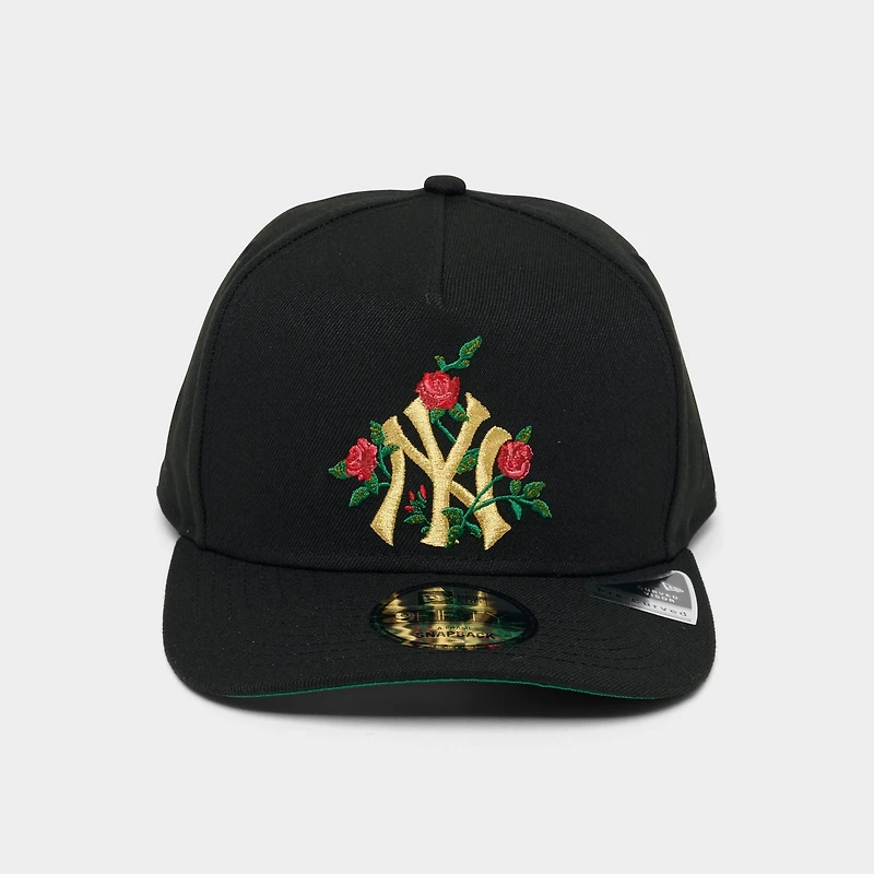 New Era New York Yankees MLB 9FIFTY Rose A-Frame Snapback Hat