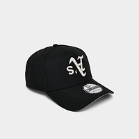 New Era Oakland A's MLB Upside Down 9FORTY A-Frame Snapback Hat