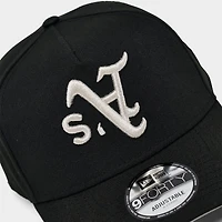 New Era Oakland A's MLB Upside Down 9FORTY A-Frame Snapback Hat