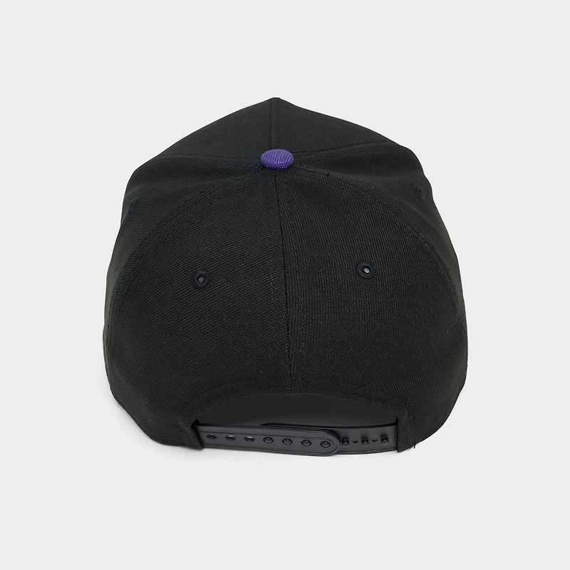 New Era Baltimore Ravens NFL 9FORTY Upside Down Wordmark A-Frame Adjustable Back Hat