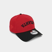 New Era Atlanta Falcons NFL 9FORTY Upside Down Wordmark A-Frame Adjustable Back Hat