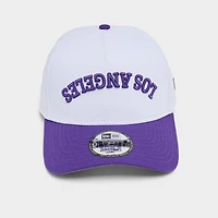 New Era Los Angeles Lakers NBA Upside Down 9FORTY A-Frame Snapback Hat