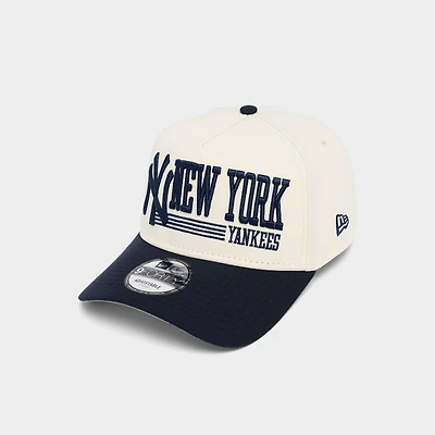 New Era New York Yankees MLB Big Wordmark 9FORTY A-Frame Snapback Hat