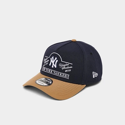 New Era New York Yankees MLB Yankee Stadium Wordmark 9FORTY A-Frame Snapback Hat