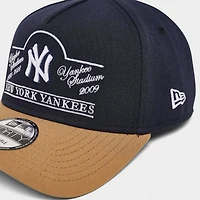 New Era New York Yankees MLB Yankee Stadium Wordmark 9FORTY A-Frame Snapback Hat