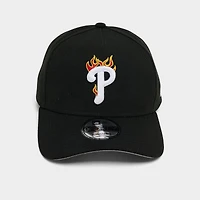New Era Philadelphia Phillies MLB 9FORTY A-Frame Flames Snapback Hat