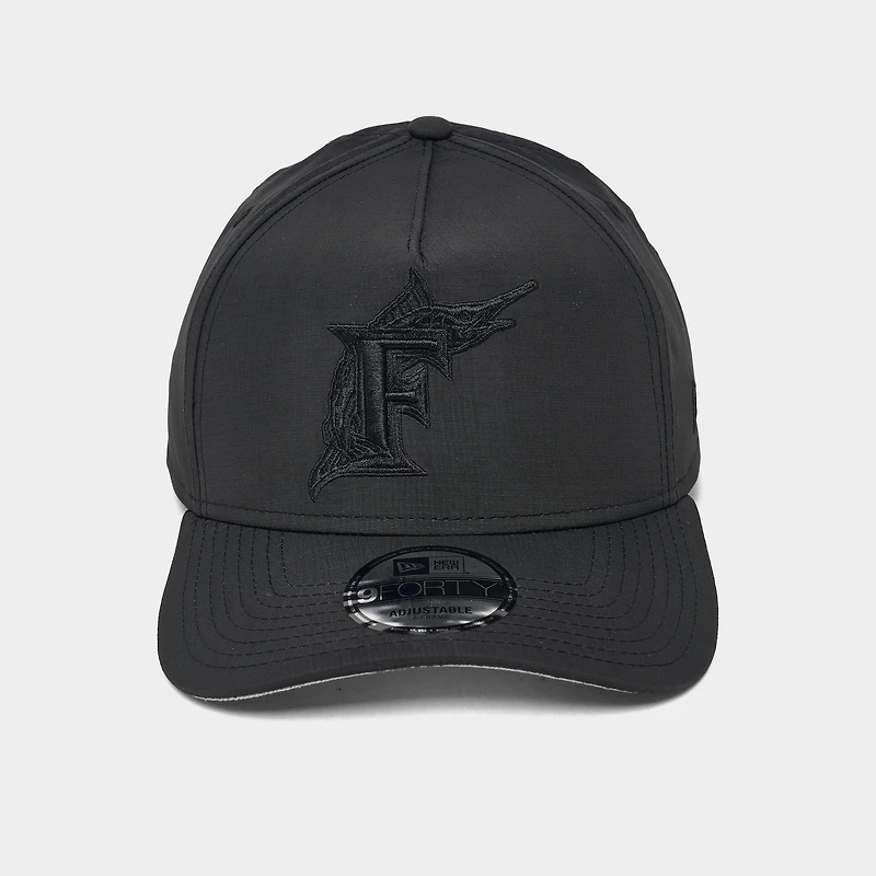 New Era Florida Marlins MLB 9FORTY Nylon Snapback Hat