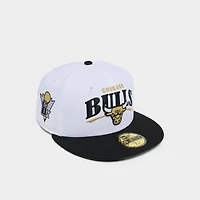 New Era Chicago Bulls NBA Olive 59FIFTY Fitted Hat