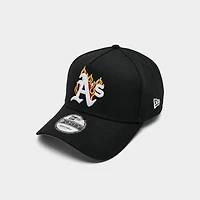 New Era A's MLB Flames 9FORTY A-Frame Snapback Hat