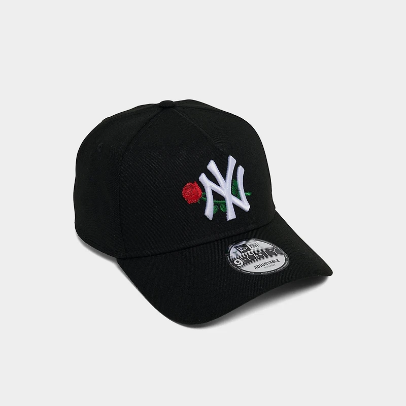 New Era New York Yankees MLB 9FORTY Rose A-Frame Snapback Hat