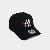 New Era New York Yankees MLB 9FORTY Rose A-Frame Snapback Hat