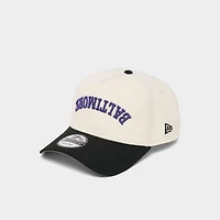 New Era Baltimore Upside Down 9FORTY A-Frame Snapback Hat