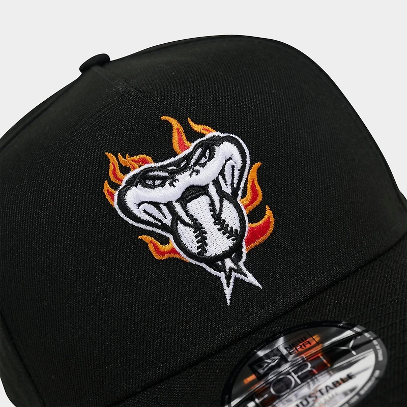 New Era Arizona Diamondbacks MLB Flames 9FORTY A-Frame Snapback Hat