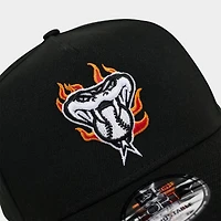 New Era Arizona Diamondbacks MLB Flames 9FORTY A-Frame Snapback Hat