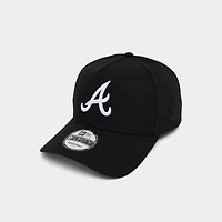 New Era Atlanta Braves MLB 9FORTY A-Frame Monochrome Snapback Hat
