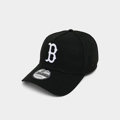 New Era Boston Red Sox MLB 9FORTY A-Frame Monochrome Snapback Hat