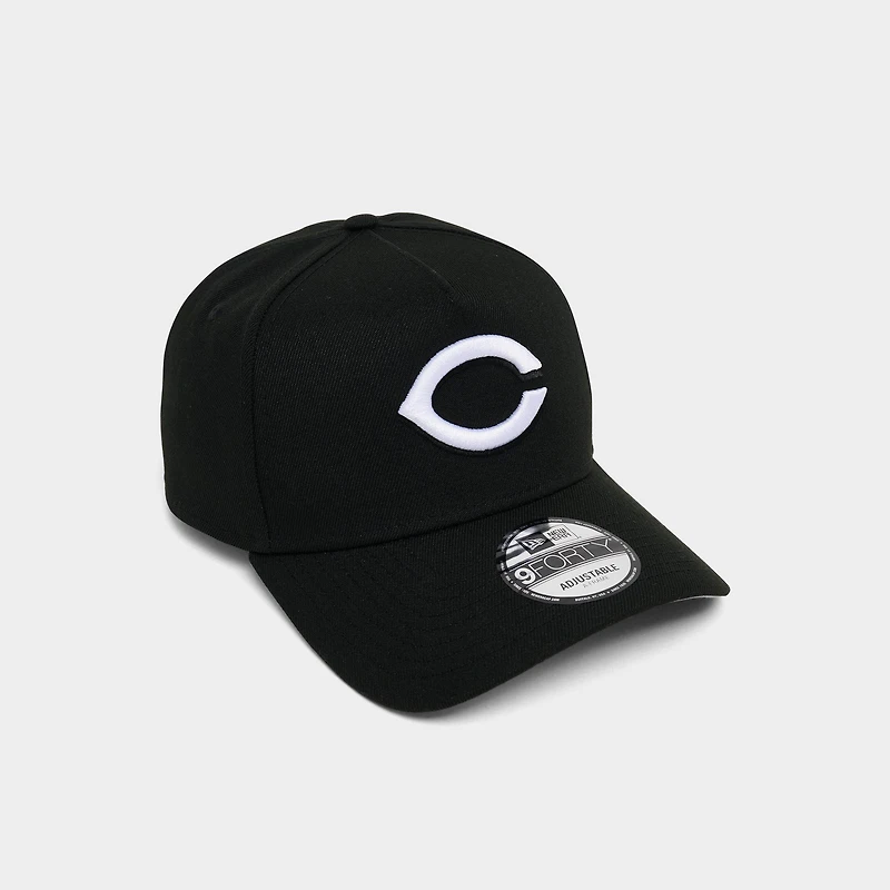 New Era Cincinnati Reds MLB 9FORTY A-Frame Monochrome Snapback Hat