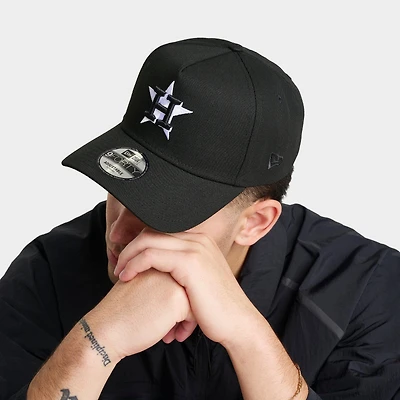 New Era Houston Astros MLB 9FORTY Monochrome Snapback Hat