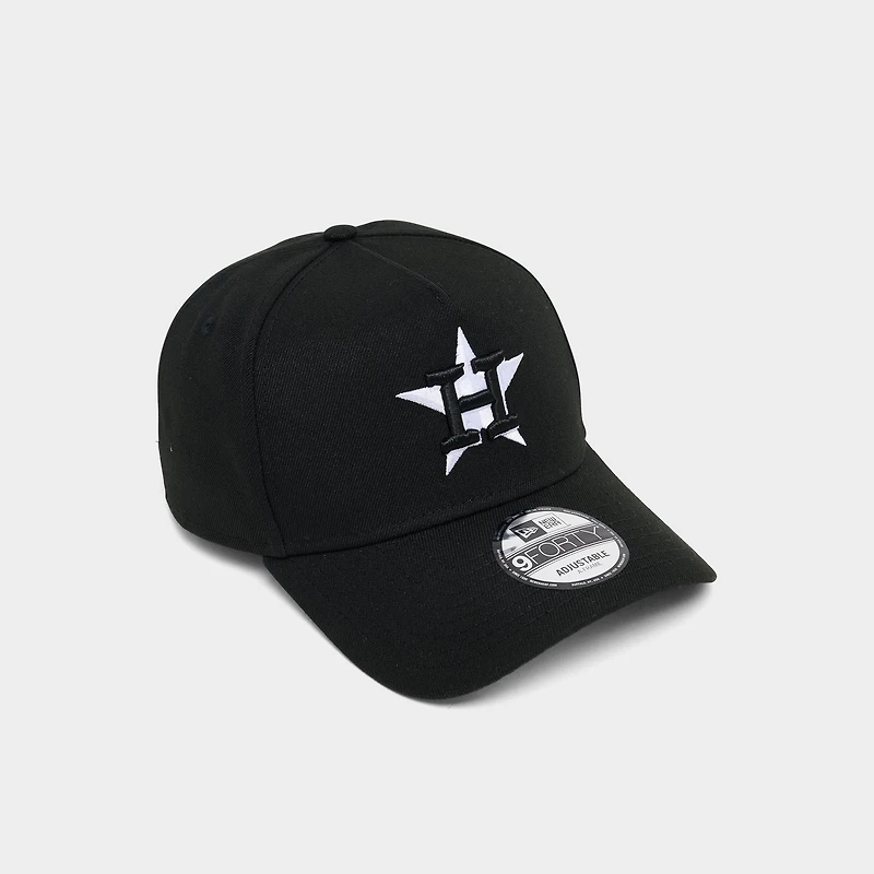 New Era Houston Astros MLB 9FORTY Monochrome Snapback Hat