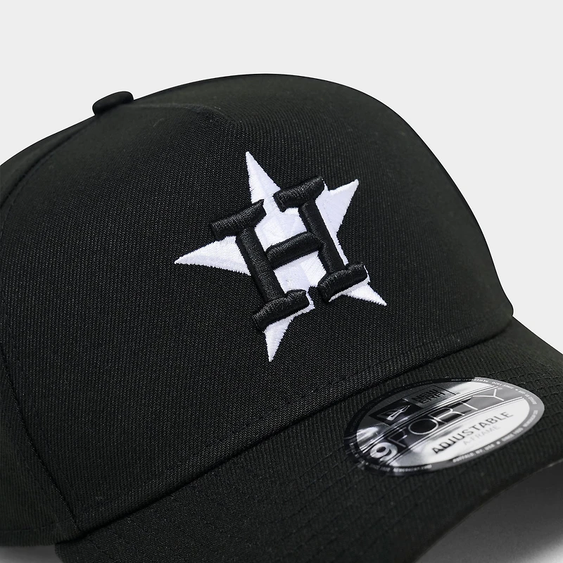 New Era Houston Astros MLB 9FORTY Monochrome Snapback Hat